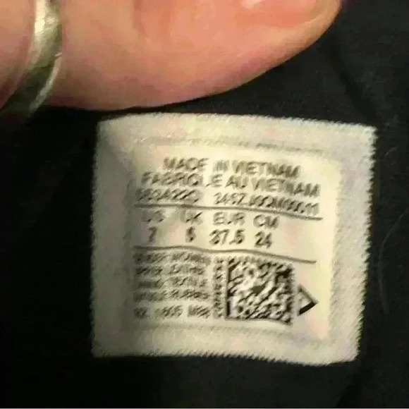 Black All Star High Top Leather Sneakers With Reflective Band - Picture 4 of 8